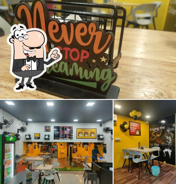 The interior of TN56 Cafe