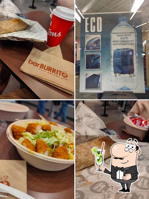 Profitez d'une boisson à barBURRITO