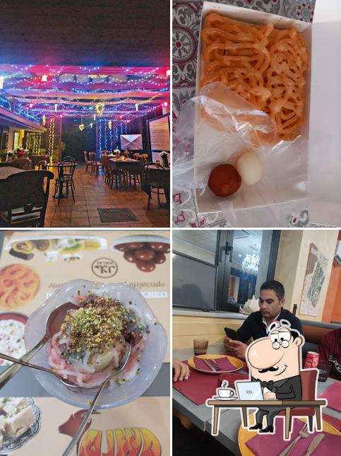 Gli interni di Ajwa Restaurant