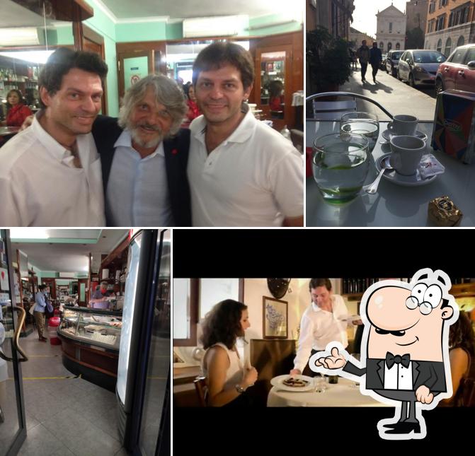 Gli interni di Caffè del Quirinale