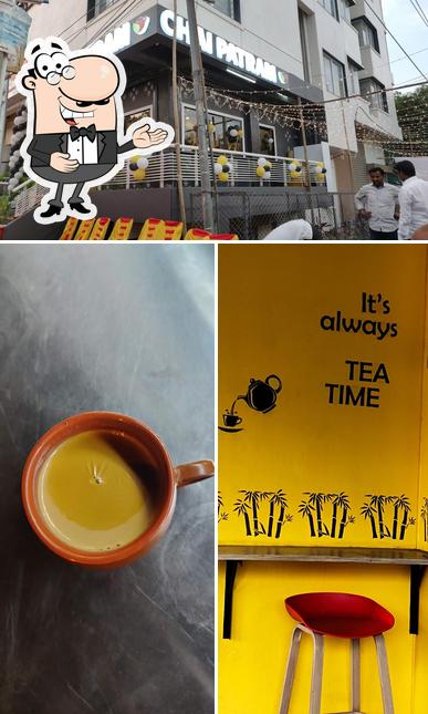 See this pic of Chai Patram Cafe