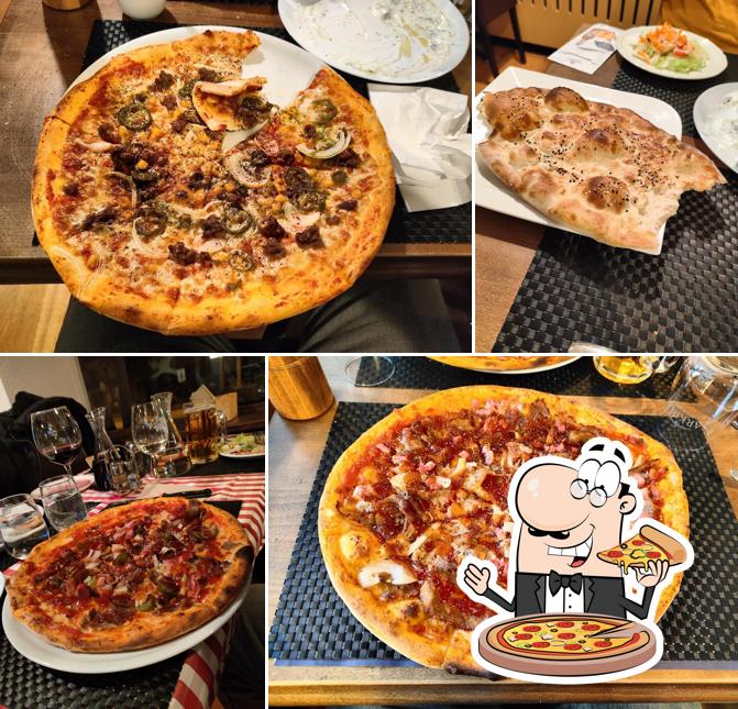Prova una pizza a Cavalier Restaurant Basel