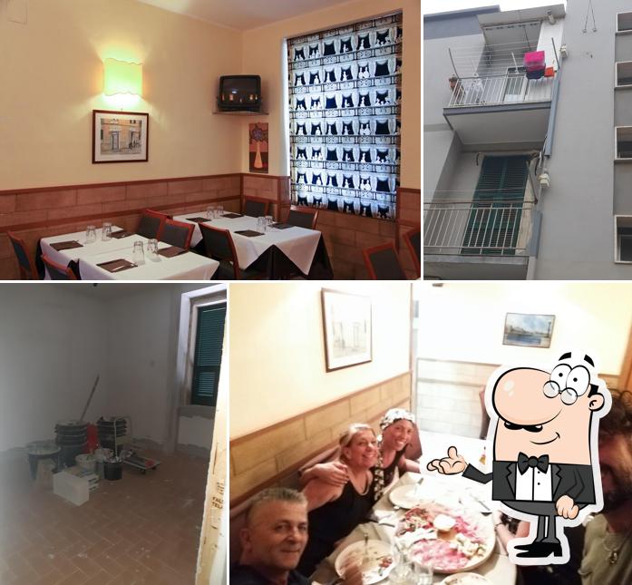 Gli interni di Pizzeria Da Nico