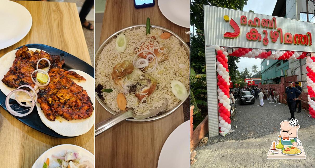 Food at Dhahabi Restaurant