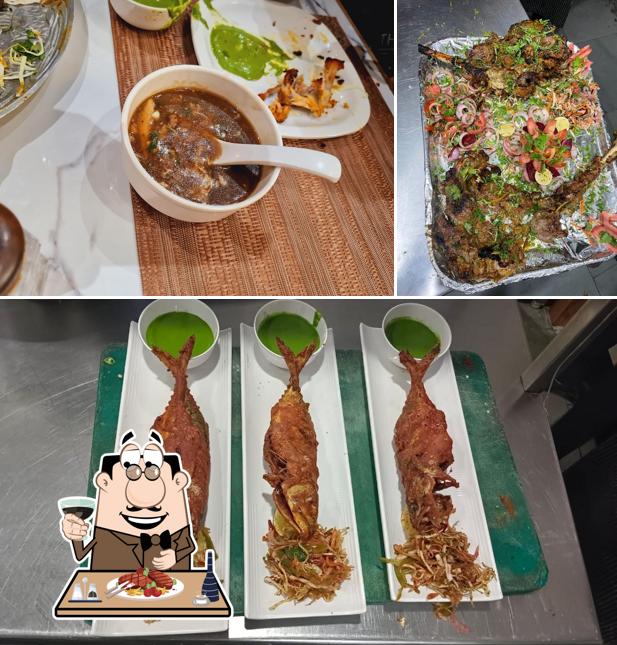 Hotel Good Luck provides meat meals
