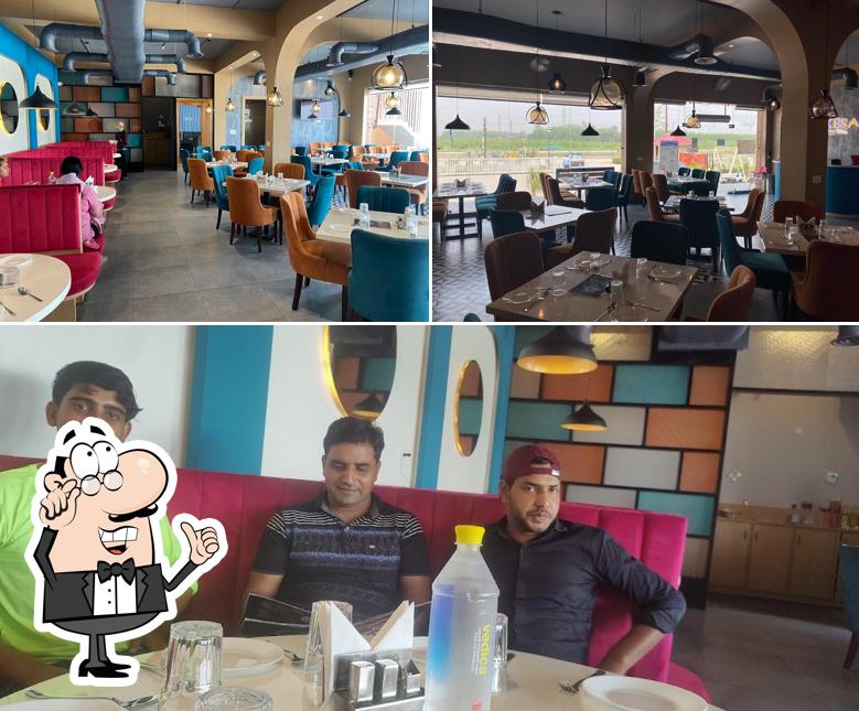 The interior of Kesari Restaurant unit 1 (unit of brar plaza )