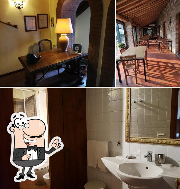 Gli interni di La Locanda della Chiocciola