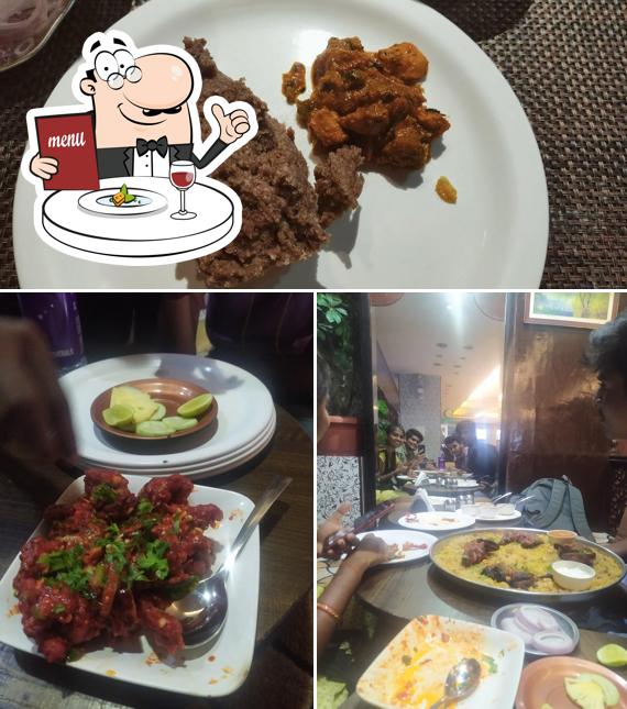 Food at Malik Lotus Restaurant