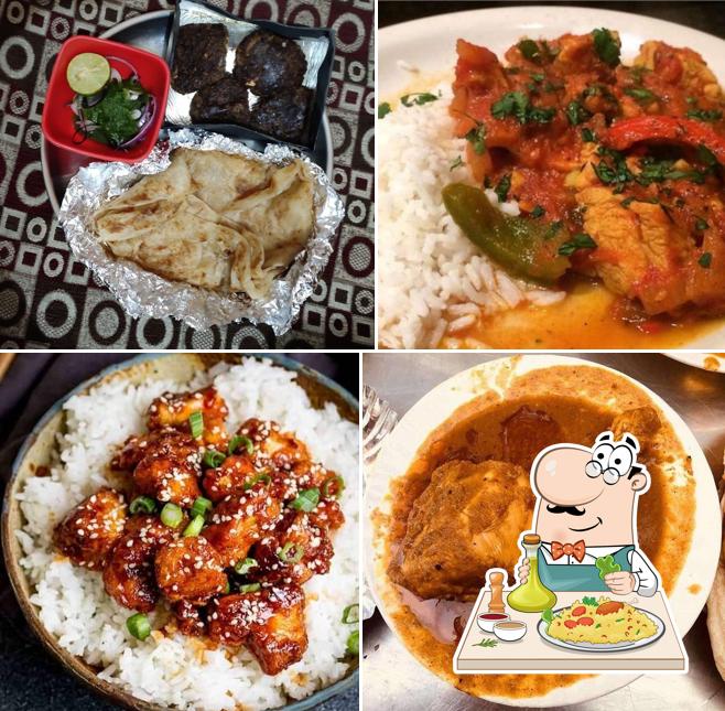 Food at Mughlai Huttz The Restaurant