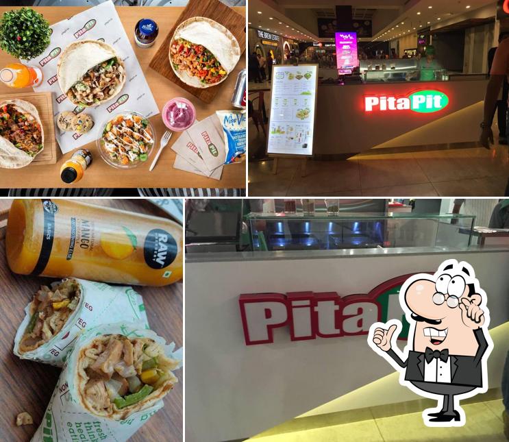 The interior of Pita Pit