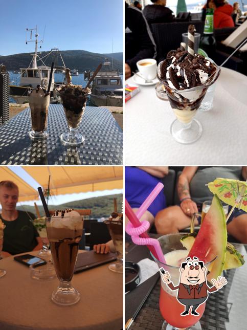 Mousse al cioccolato al "Perla" Caffe bar - Lounge Bar