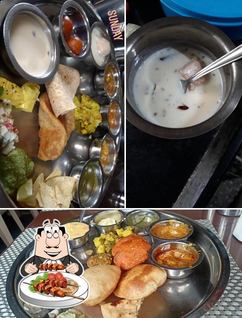 Food at Anandi Dining Hall