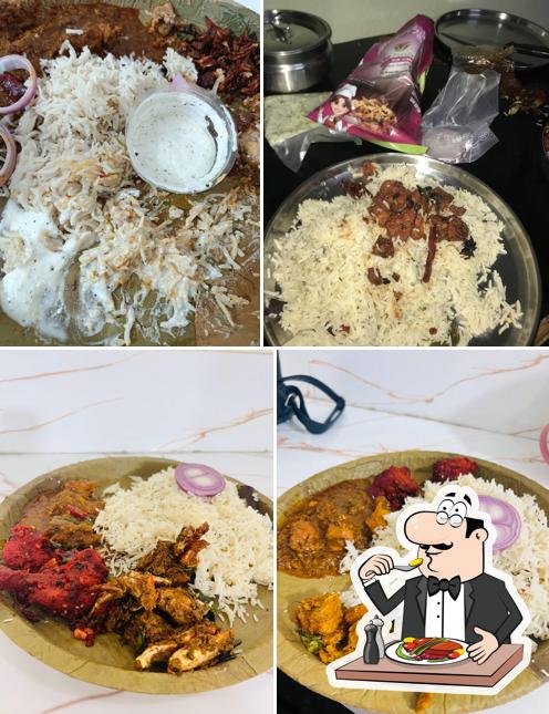 Food at Sri Bhimavaram Thali