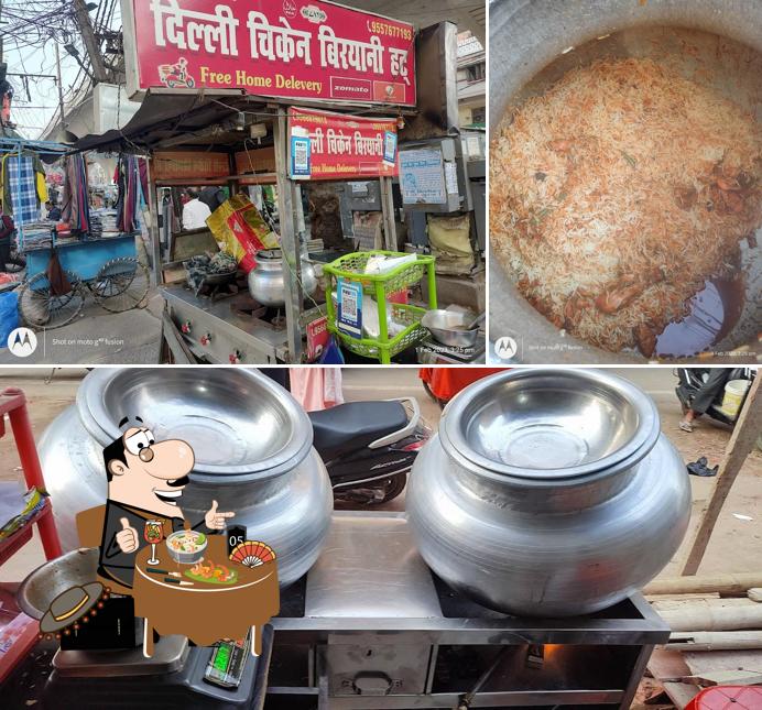 Food at Delhi Chicken Biryani Haat