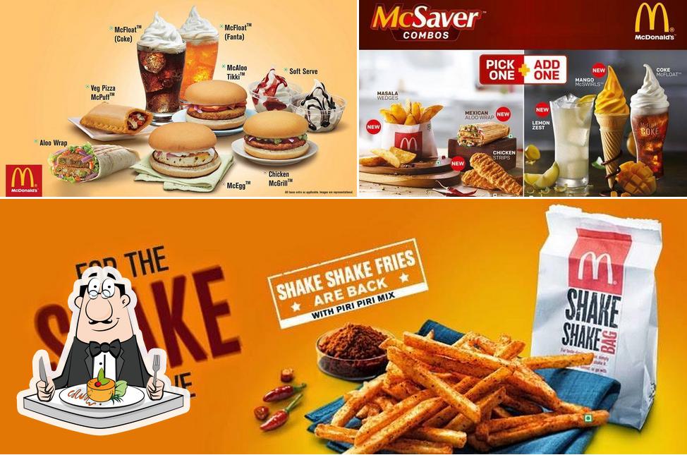 Food at McDonald's Nikol