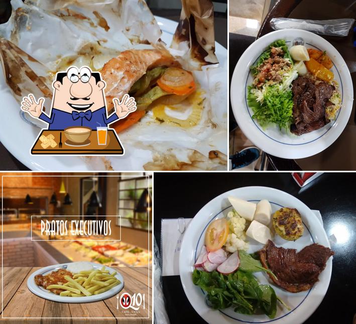 Platos en Restaurante Q10 - Café e Grill