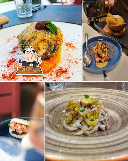 Involtini di aragosta al Ristorante Falero Paestum