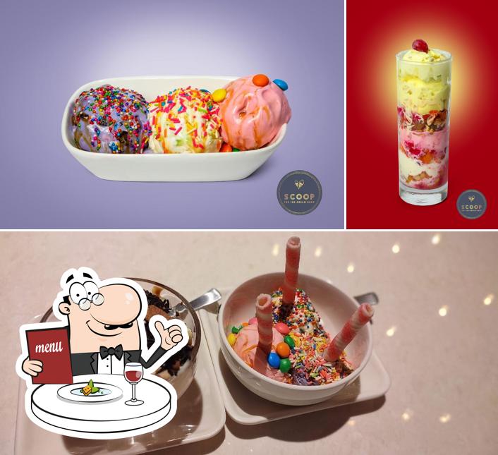 Food at Scoop The Icecream Shop