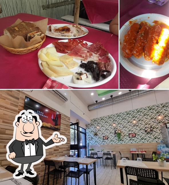 Gli interni di ristorante Pepparone