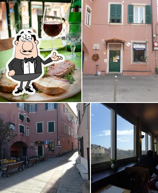 Siediti a un tavolo di Trattoria dei Cacciatori