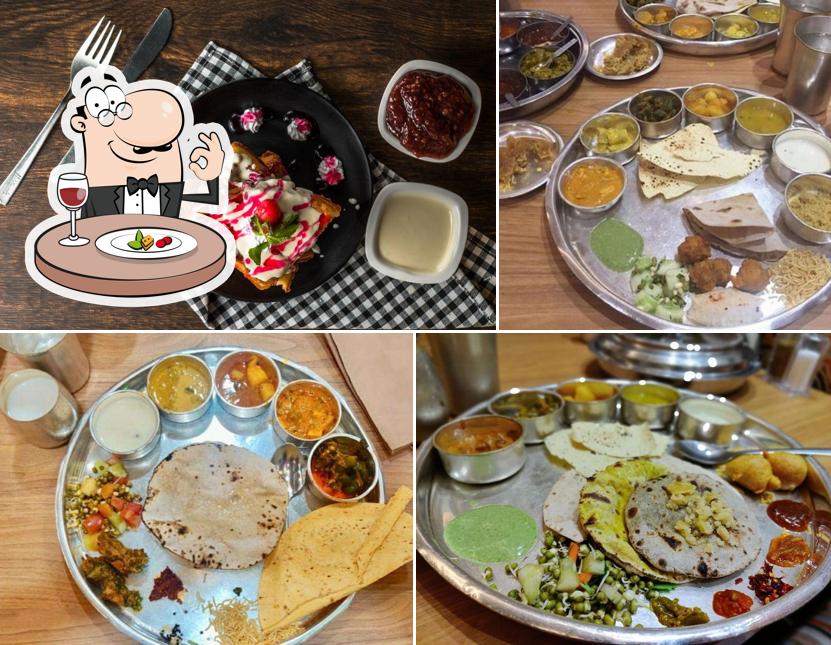 Meals at Haldiram's Thaat Baat Restaurant