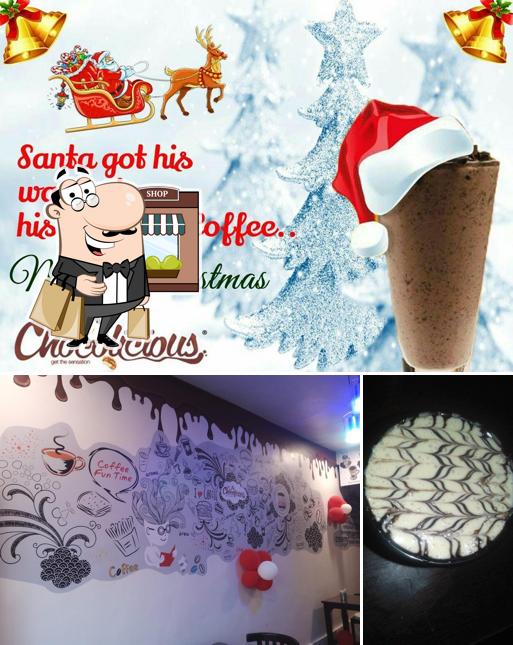 The exterior of CAFE CHOCOLICIOUS