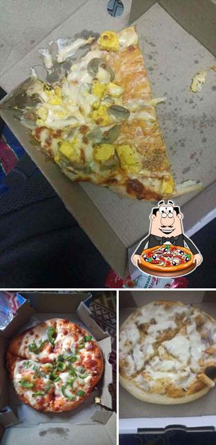 Order various types of pizza