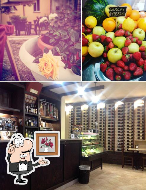 Questa è la immagine che raffigura la interni e cibo di Vineria Il Duca