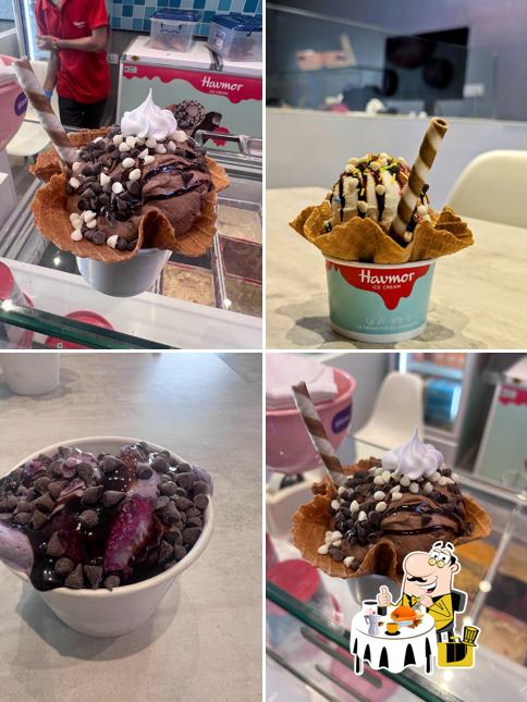 Ice cream at Havmor Havfunn Avadi