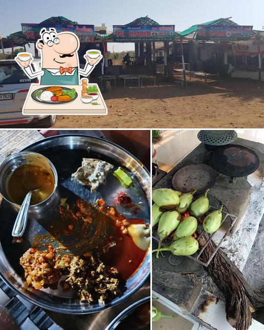 Among different things one can find food and exterior at Hotel vadvala