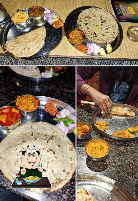 Food at Jay Ambe Kathiyawadi Dhaba Restaurant