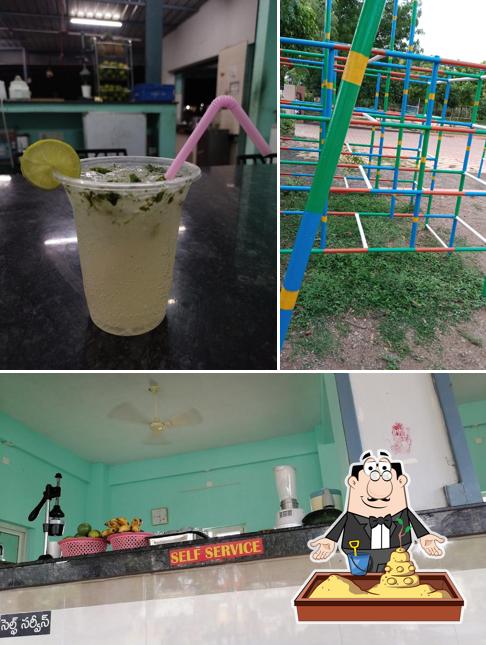 Look at the photo of Nellore club cafe teria