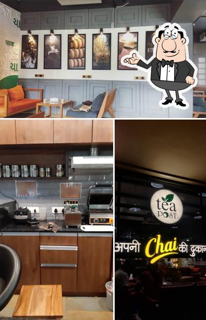 The interior of Tea Post - Apni Chai Ki Dukaan Best Cafe, Tea Cafe, Pocket Friendly Cafe
