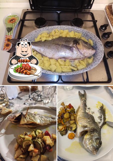 Spigola al Trattoria Del Pesce Povero