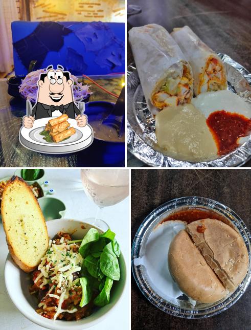 Spring rolls at What The Food