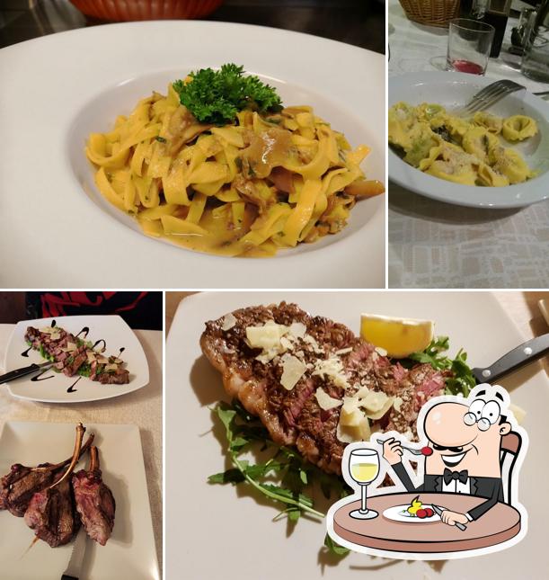 Cibo al Ristorante L'Antico Convento