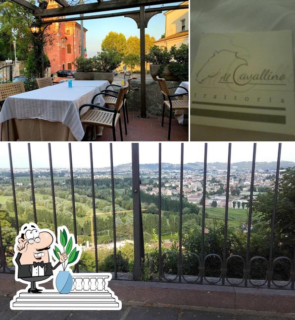 Guarda la parte esterna di Trattoria Al Cavallino