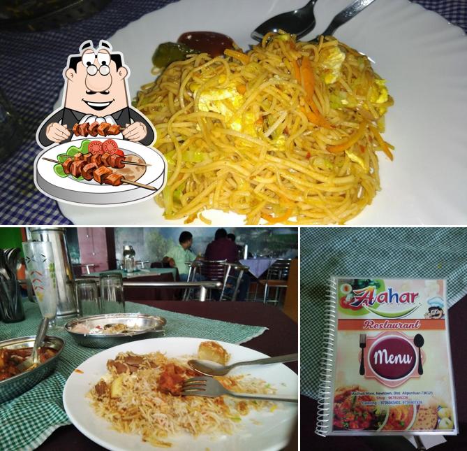 Meals at Aahar Restaurant