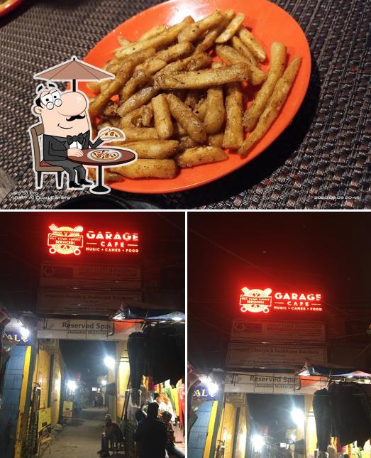 Garage Cafe is distinguished by exterior and fries