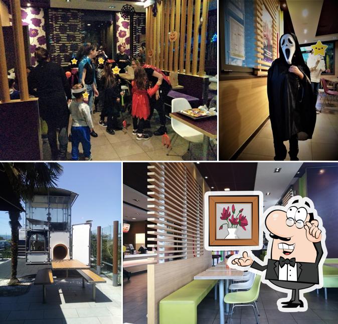 Gli interni di Mc Donald's Firenze Campi
