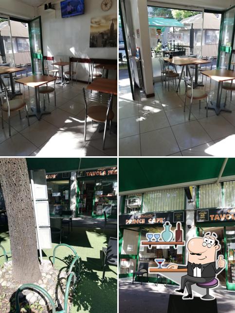 Dai un'occhiata agli interni di Prince Cafè