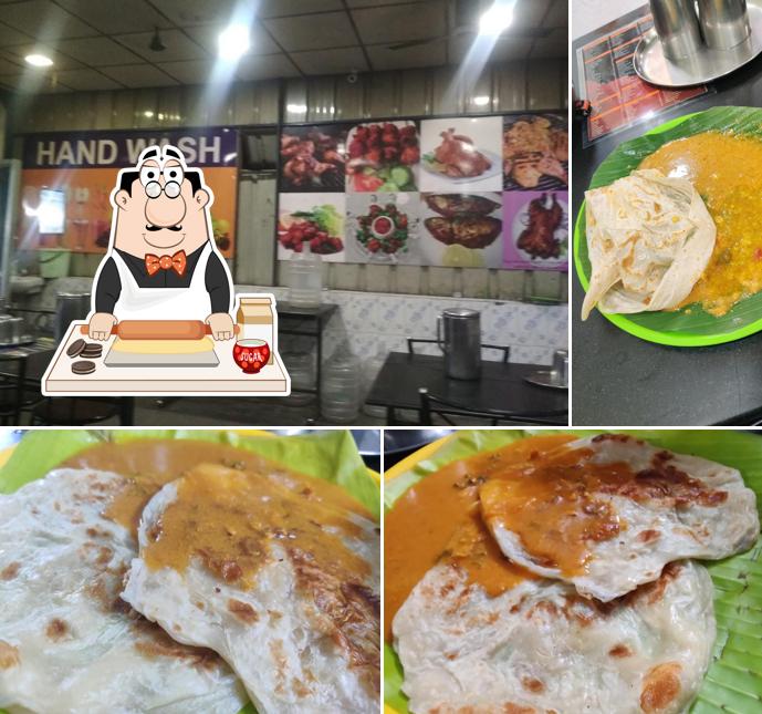 Ceylon Parotta serves a variety of sweet dishes