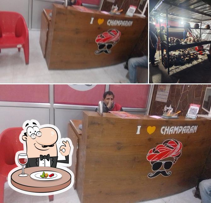 Champaran meat house Gonda is distinguished by food and exterior