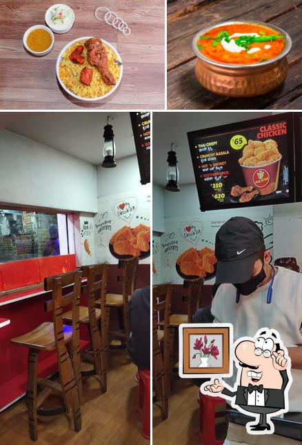 The interior of FIVe Star new ambur biryani