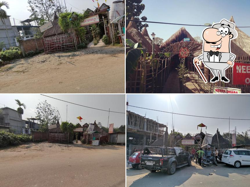 Check out how NEEPA FAMILY DHABA LODGING, FOODING looks outside