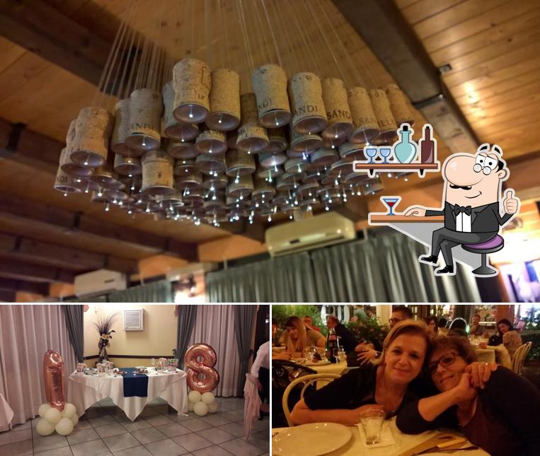 Gli interni di Ristorante degli Ulivi