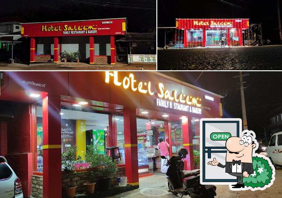 The exterior of SALIM HOTEL
