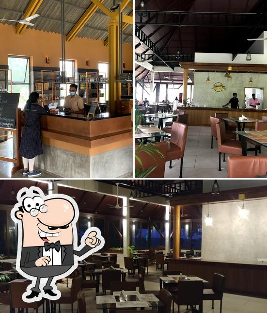 The interior of The Green House Restaurant