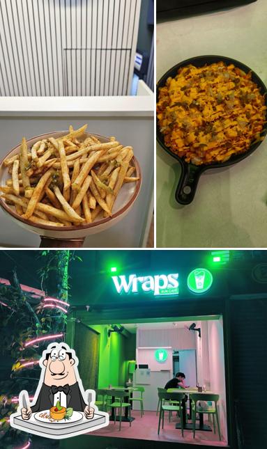 The picture of WRAPS BUN CAFE’s food and interior