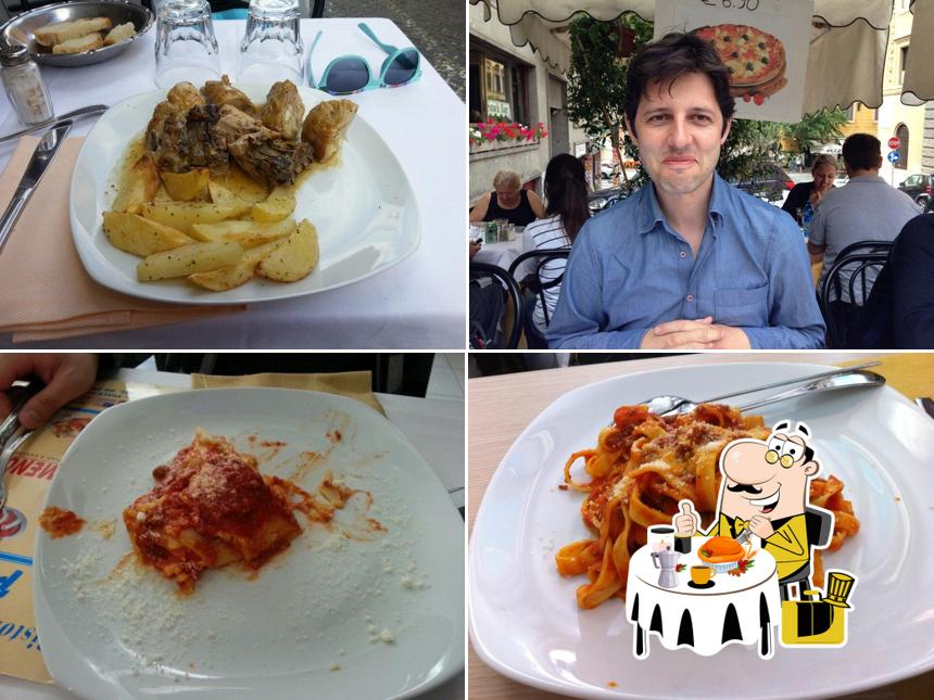 Platti al Ristorante Da Paolo Vaticano